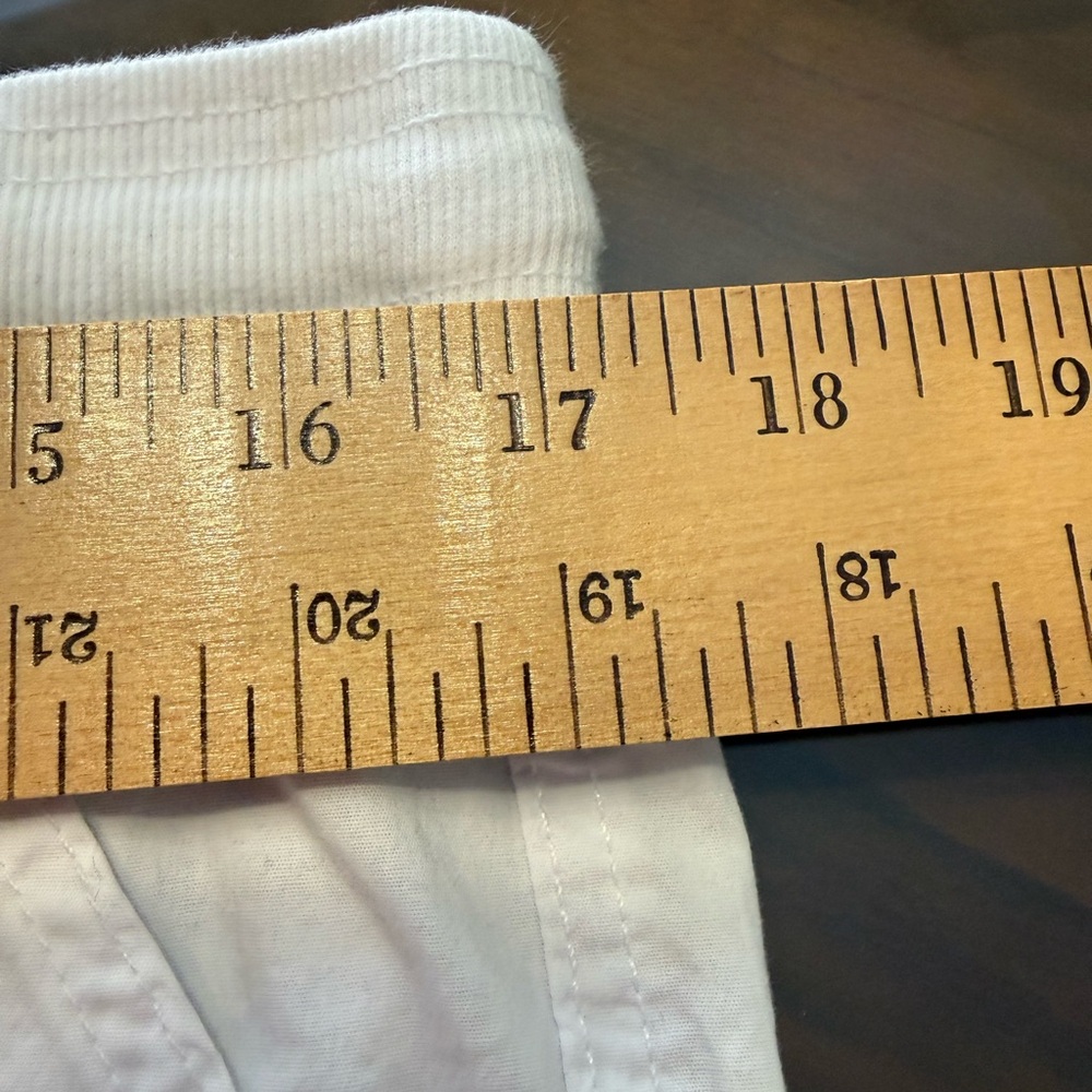 White Cargo Pants with Drawstring Waist - Picture 5 of 8